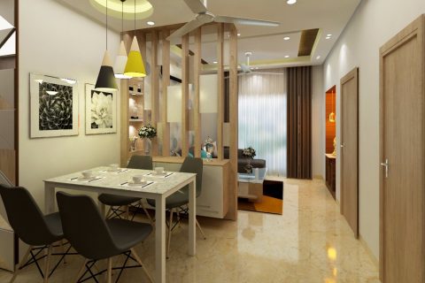3BHK Apartment Interior - Agra